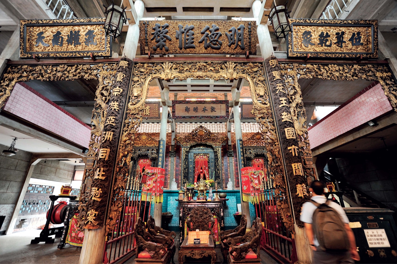 Minh Huong Gia Thanh Communal House is architectural heritage in district 5, Saigon